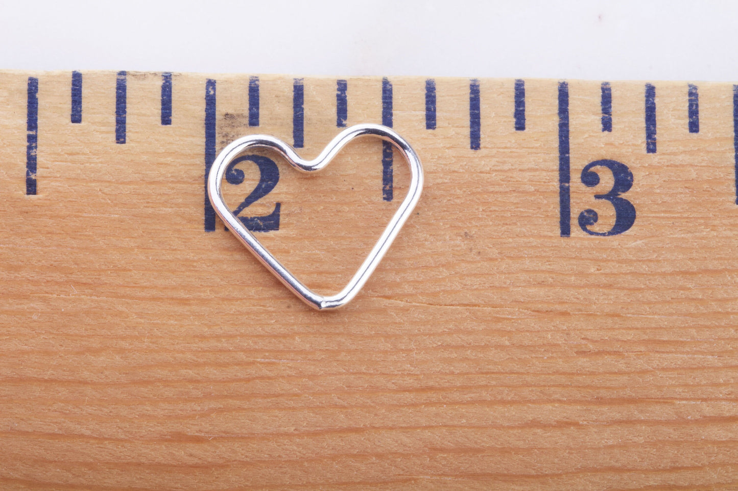 Set of 5 - Heart Connectors in Gold Filled, Sterling Silver, Rose Gold Filled, Great for Permanent Jewelry, Permanent Jewelry Supplies, 15mm