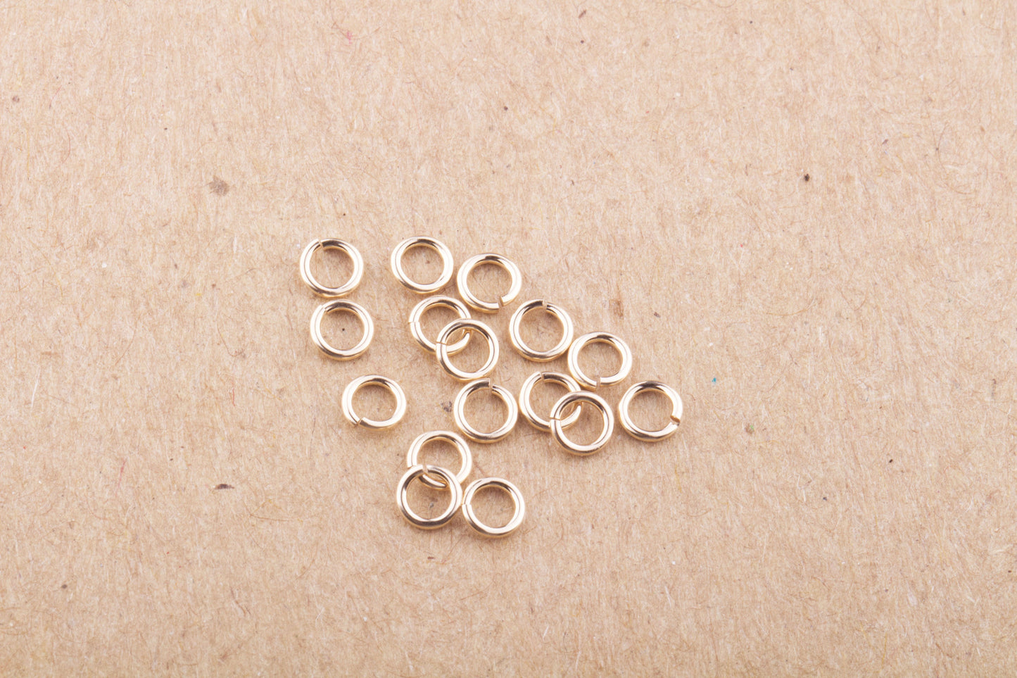 3.5mm 22 gauge Jump Rings in Sterling Silver, Gold Filled, Rose Gold Filled, Permanent Jewelry, Permanent Chains, Set of 50, 100 Pieces