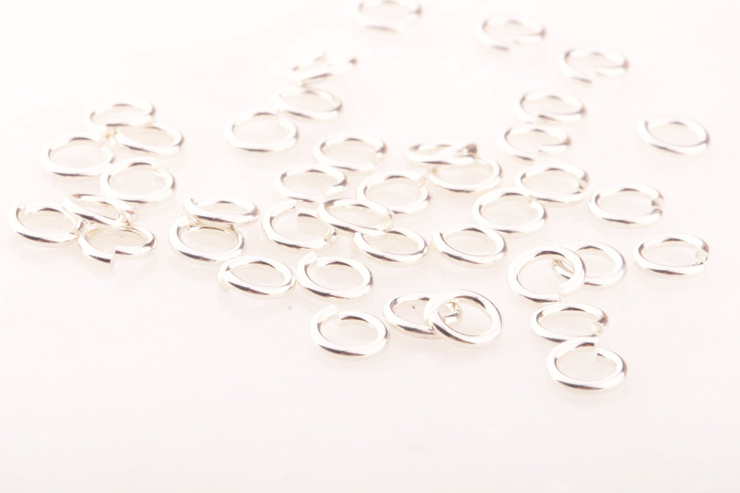 5mm 19 gauge Jump Rings in Sterling Silver, Gold Filled, Permanent Jewelry, Permanent Chains, Set of 50, 100 Pieces