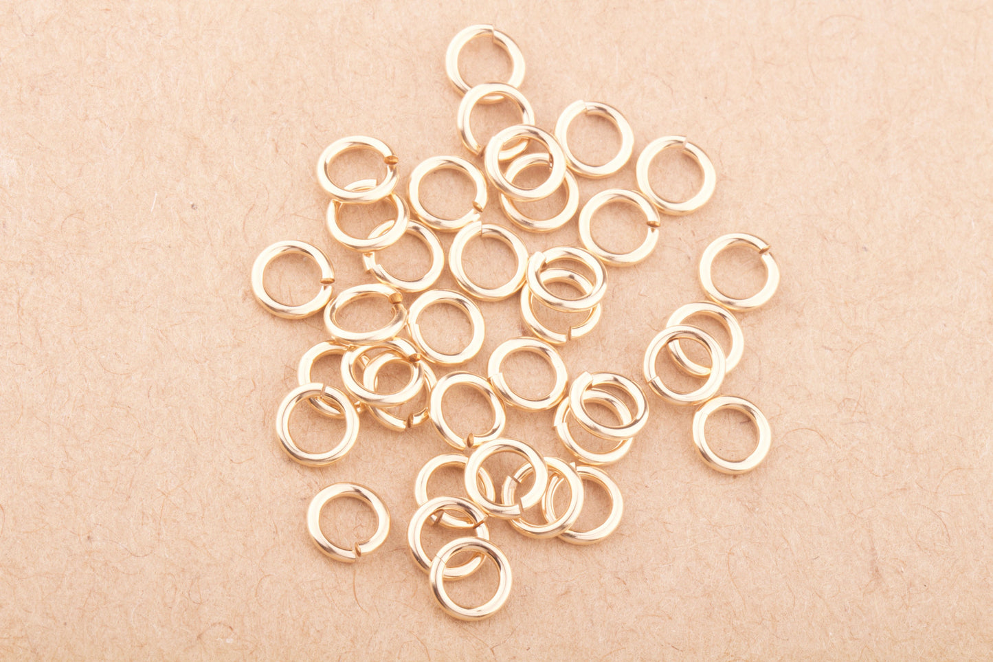 5mm 19 gauge Jump Rings in Sterling Silver, Gold Filled, Permanent Jewelry, Permanent Chains, Set of 50, 100 Pieces